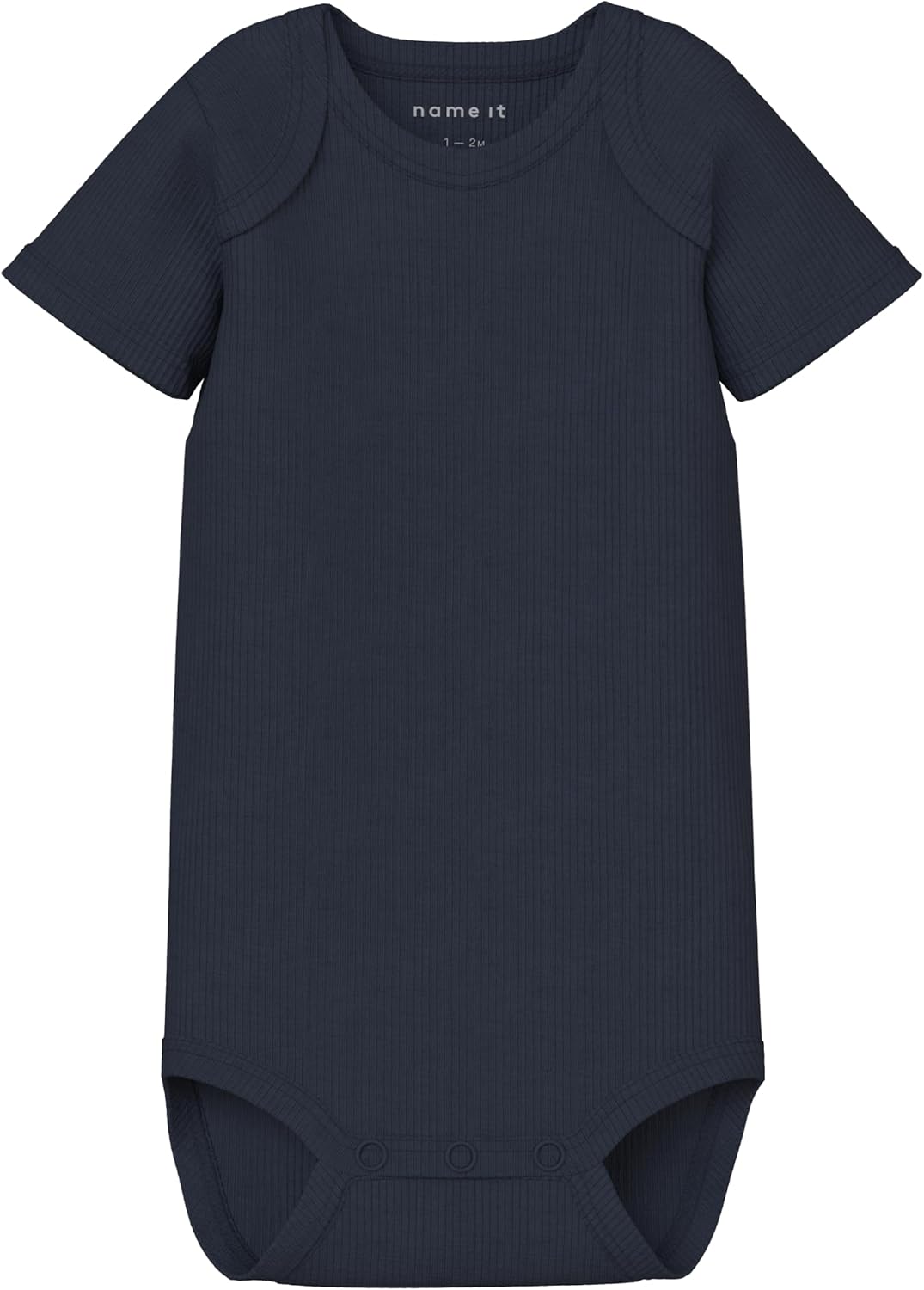 Detalle de NAME IT Nbnbody 3P SS Solid Rib Noos (Pacco da 3) – Body elastico per movimento fluido e comfort sostenibile
