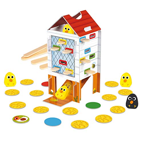 Thumbnail 7 de Goula Happy Chickens: juego de mesa educativo para preescolar, 3+ años