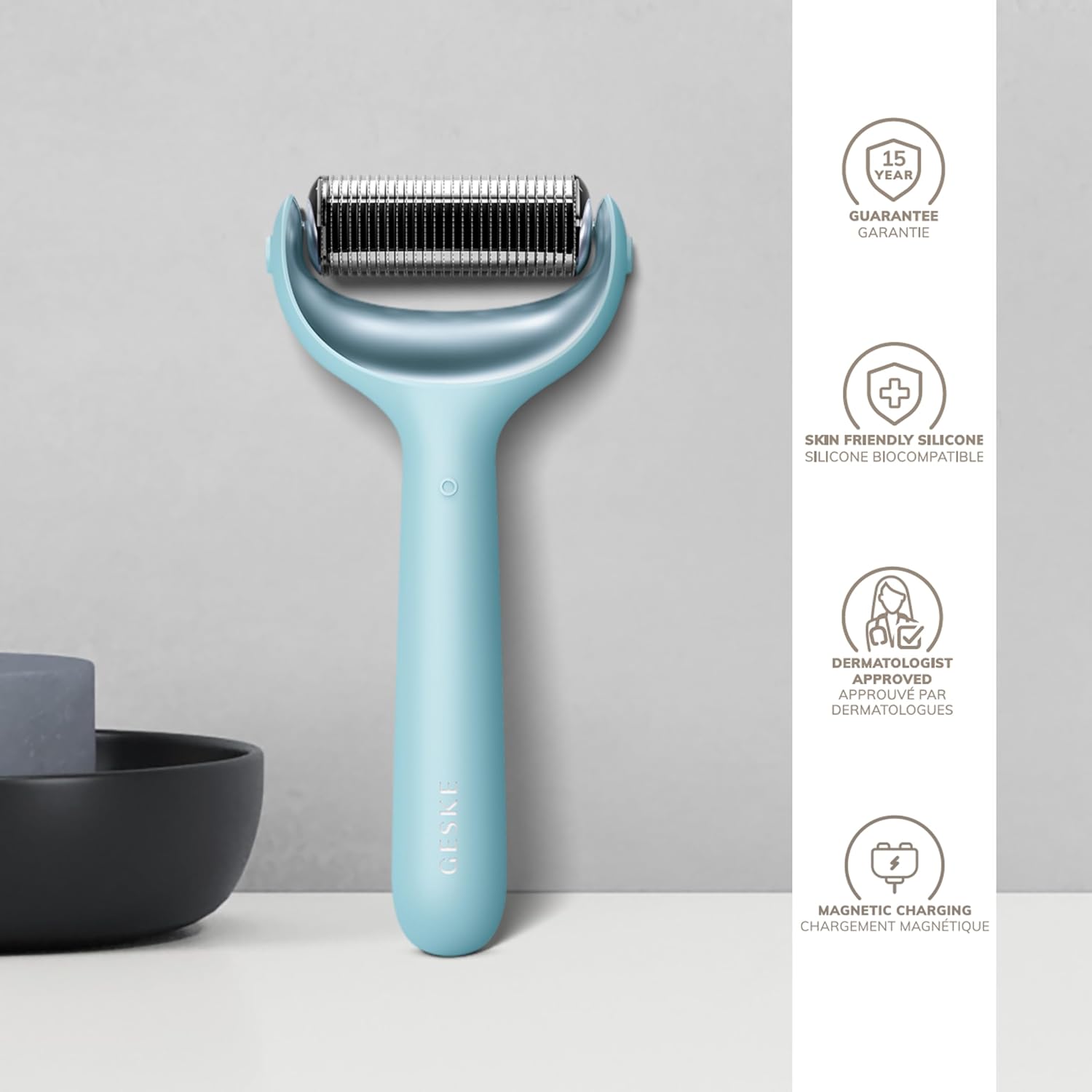 Detalle de GESKE Roller viso & corpo microaghi SmartAppGuided 8 in 1