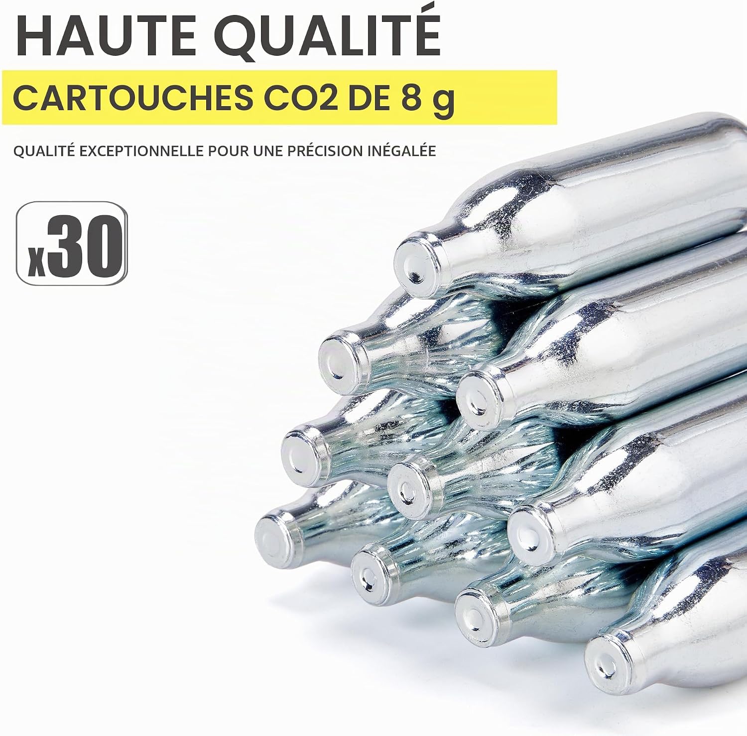 Detalle de KONG MING CAR CO2-capsules 8 g/12 g voor pneumatische apparaten