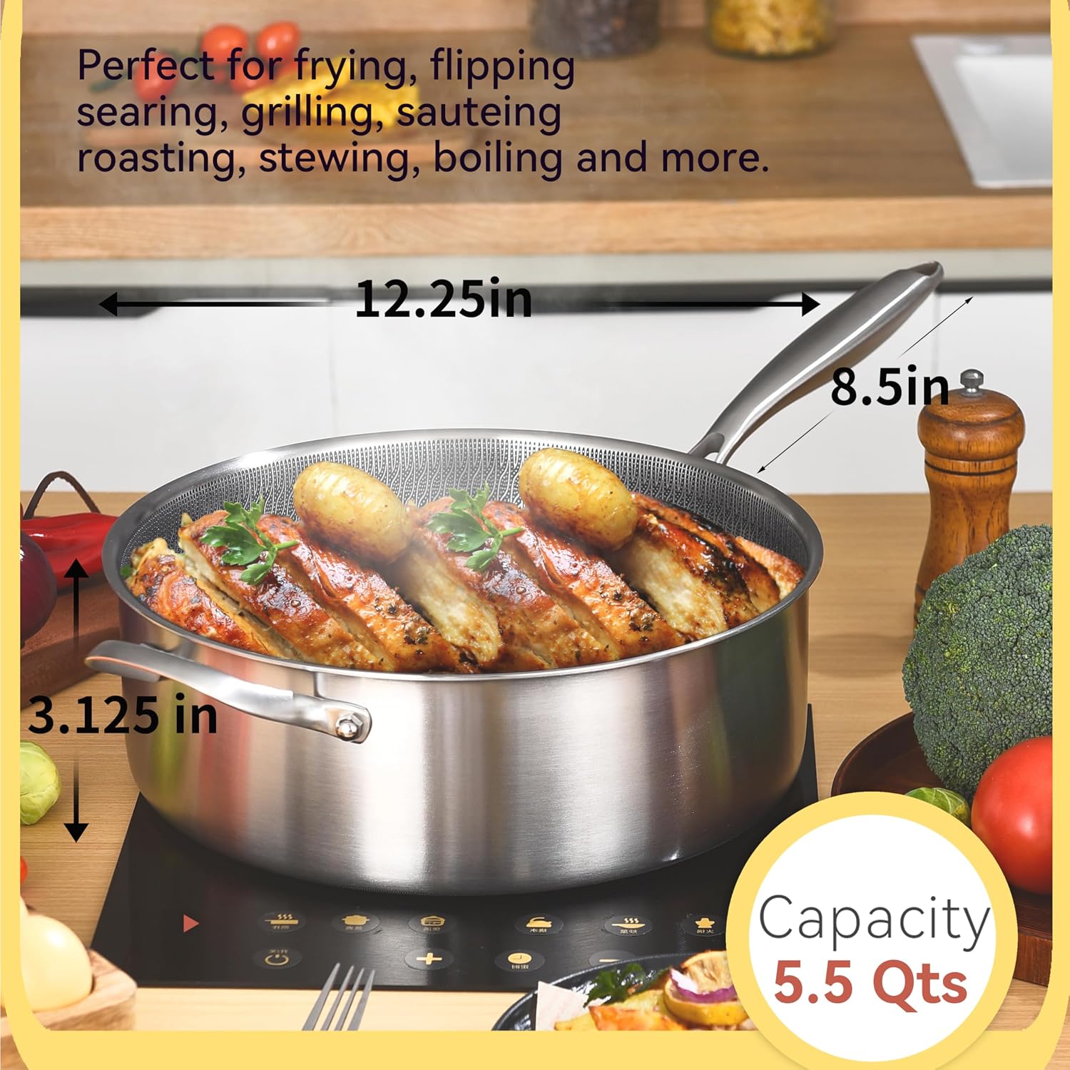 Detalle 2 de LOLYKITCH frying pan, 12-inch