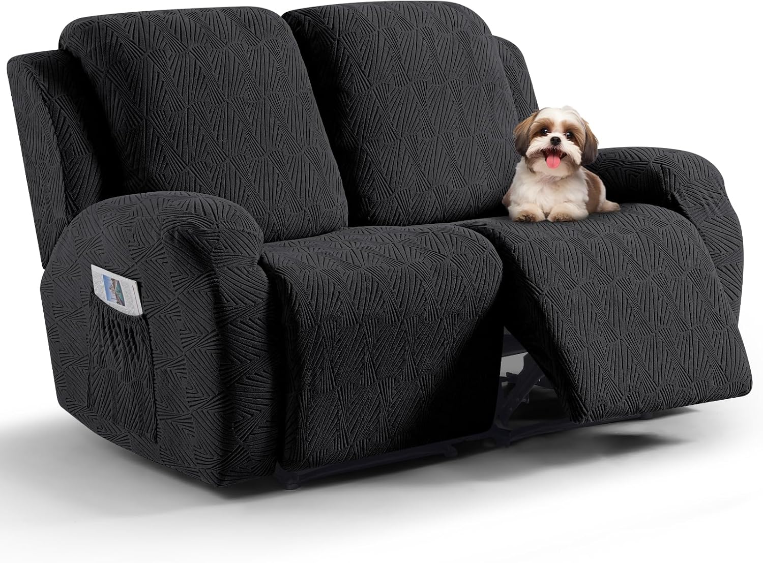 Thumbnail 6 de VANSOFY Recliner Chair Cover, 4-Piece