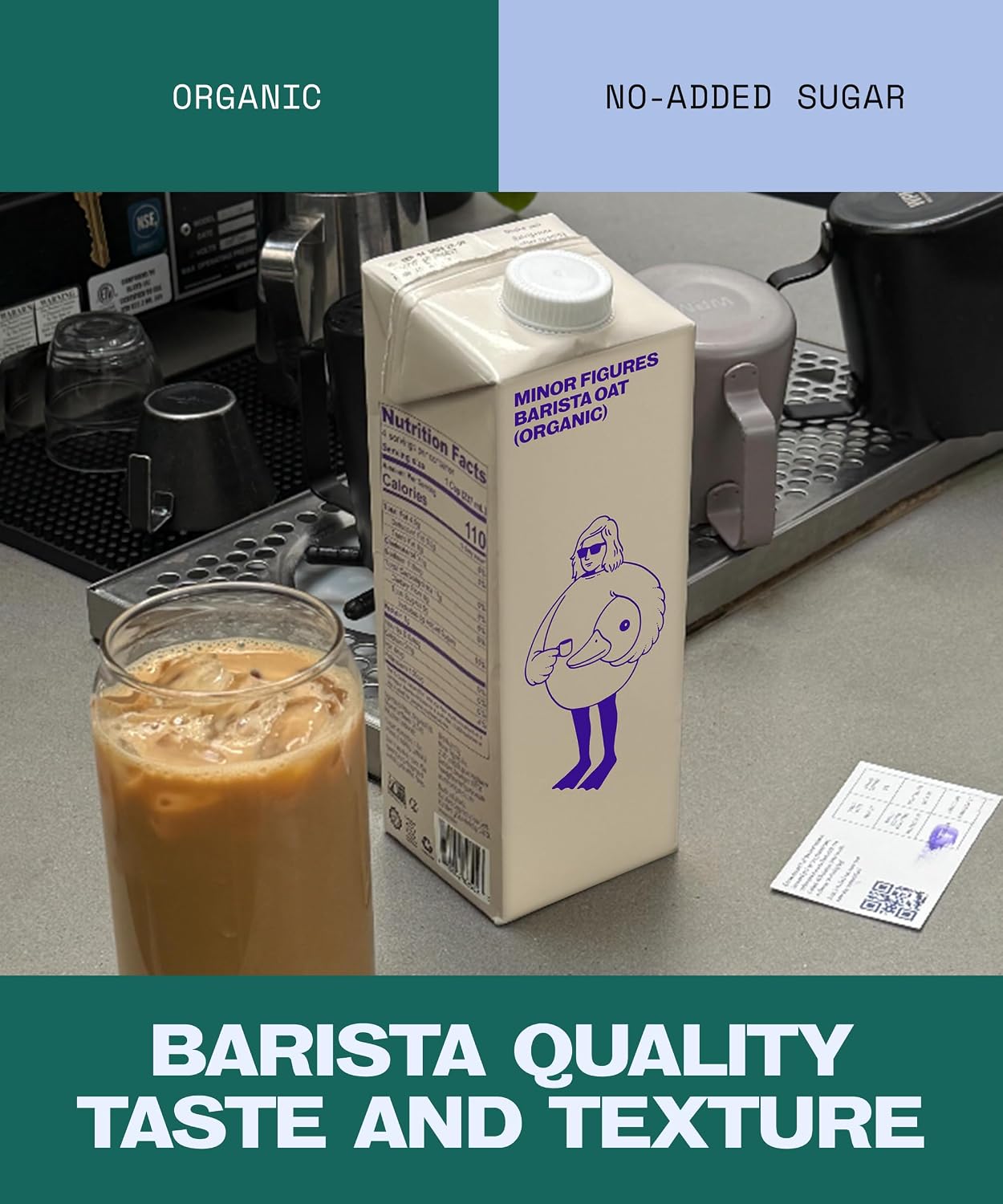 Thumbnail 6 de Minor Figures Barista Oat (Organic) – 1L x 6 Cartons