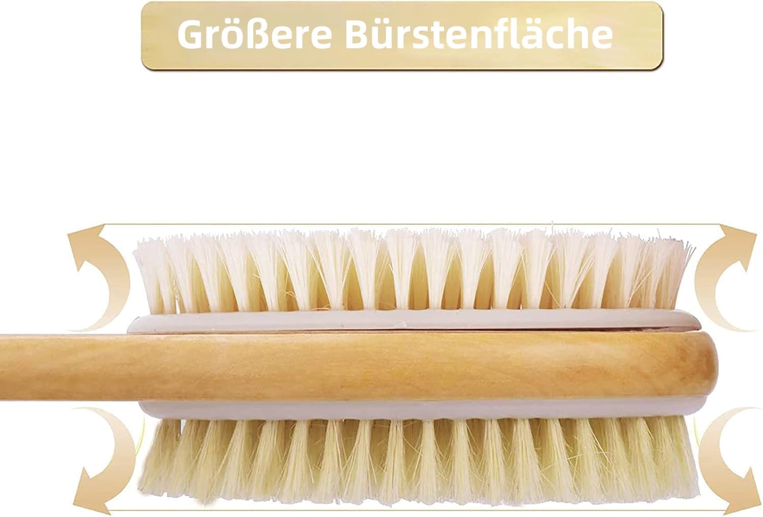 Thumbnail 6 de Metene Rückenbürste Körperbürste mit Natürlichen Borsten