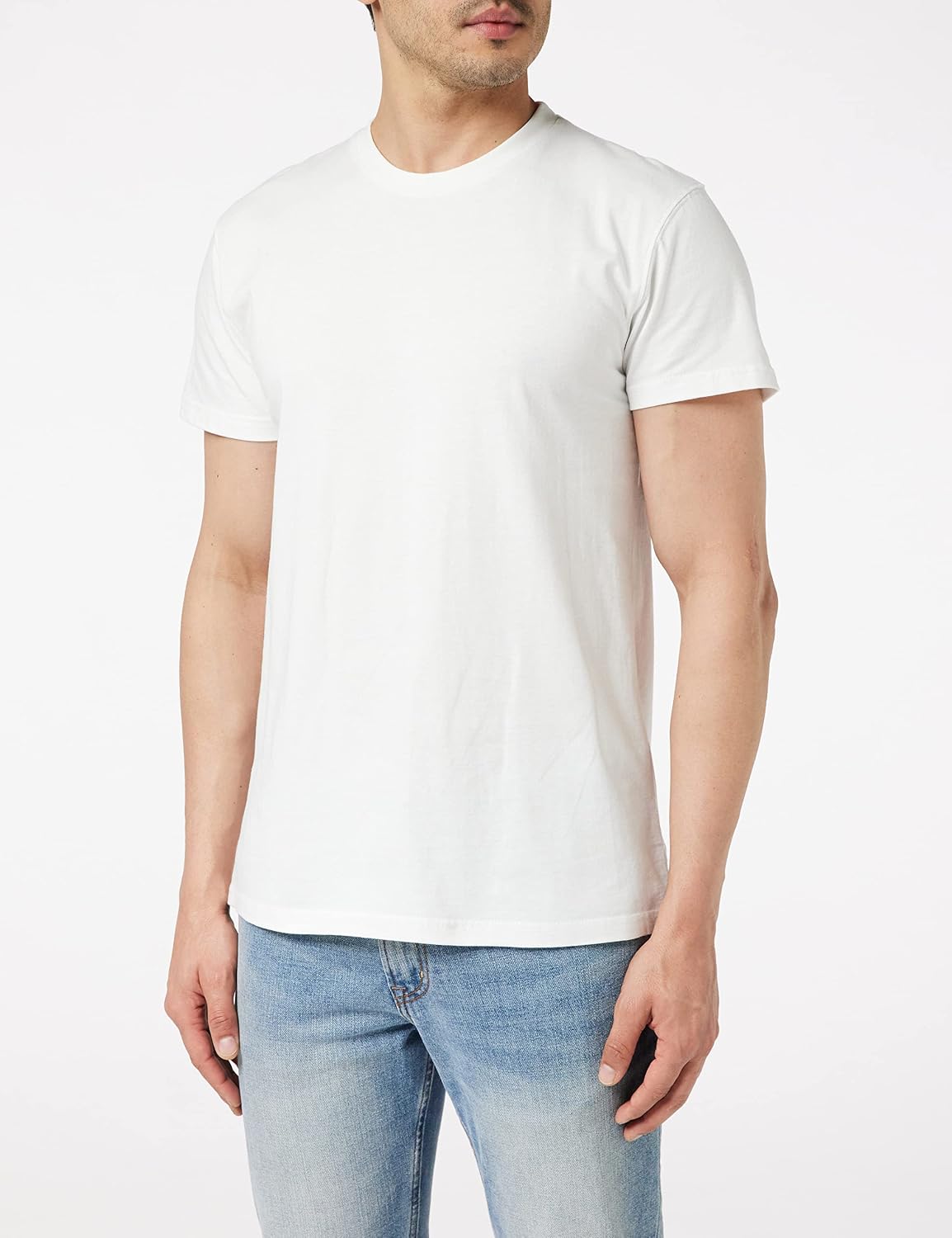 Detalle 2 de Lower East Basic Rundhals T-Shirts 3er Pack