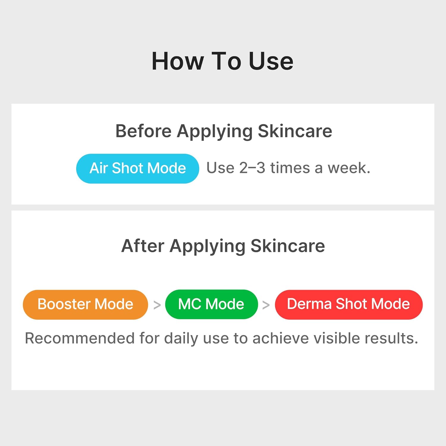Thumbnail 6 de Medicube Age-R Booster Pro Pink masajeador facial 6 en 1