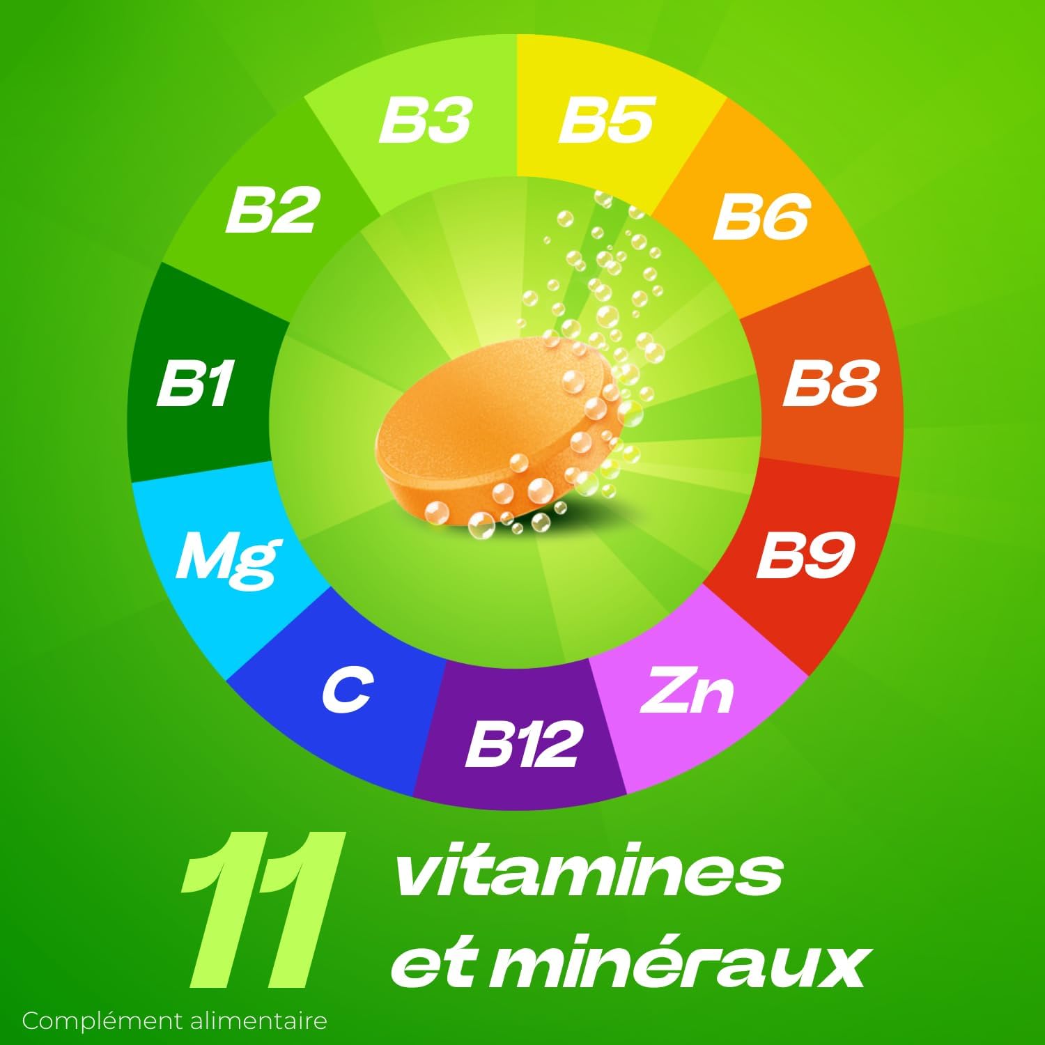 Thumbnail 5 de Berocca Energie Orange multivitamines 45 comprimés 💊