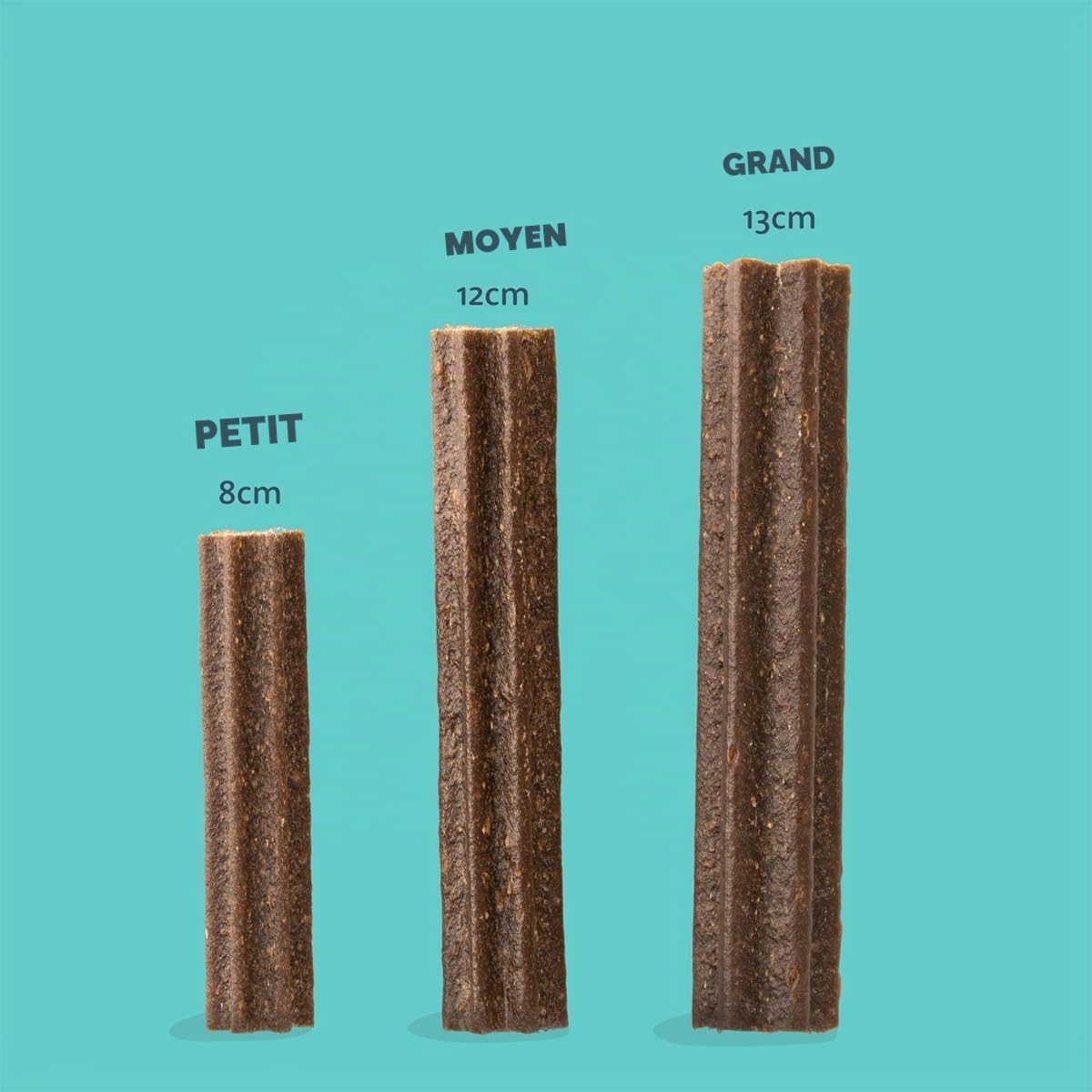 Detalle 2 de Edgard & Cooper Doggy Dental kauwsticks met appel en eucalyptus, 255 g