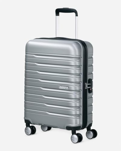 Detalle 2 de American Tourister Flashline Spinner S 55 cm – Bagaglio a mano argento (Sky Silver)