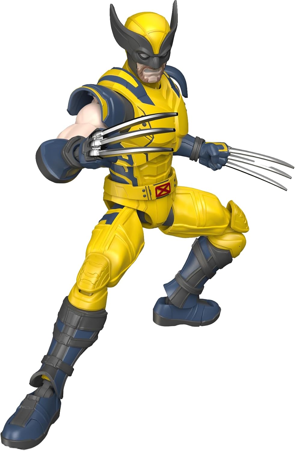 Detalle de BLOKEES Marvel Deadpool & Wolverine Champion Class 05: Wolverine bouwfiguur met 37 scharnierpunten