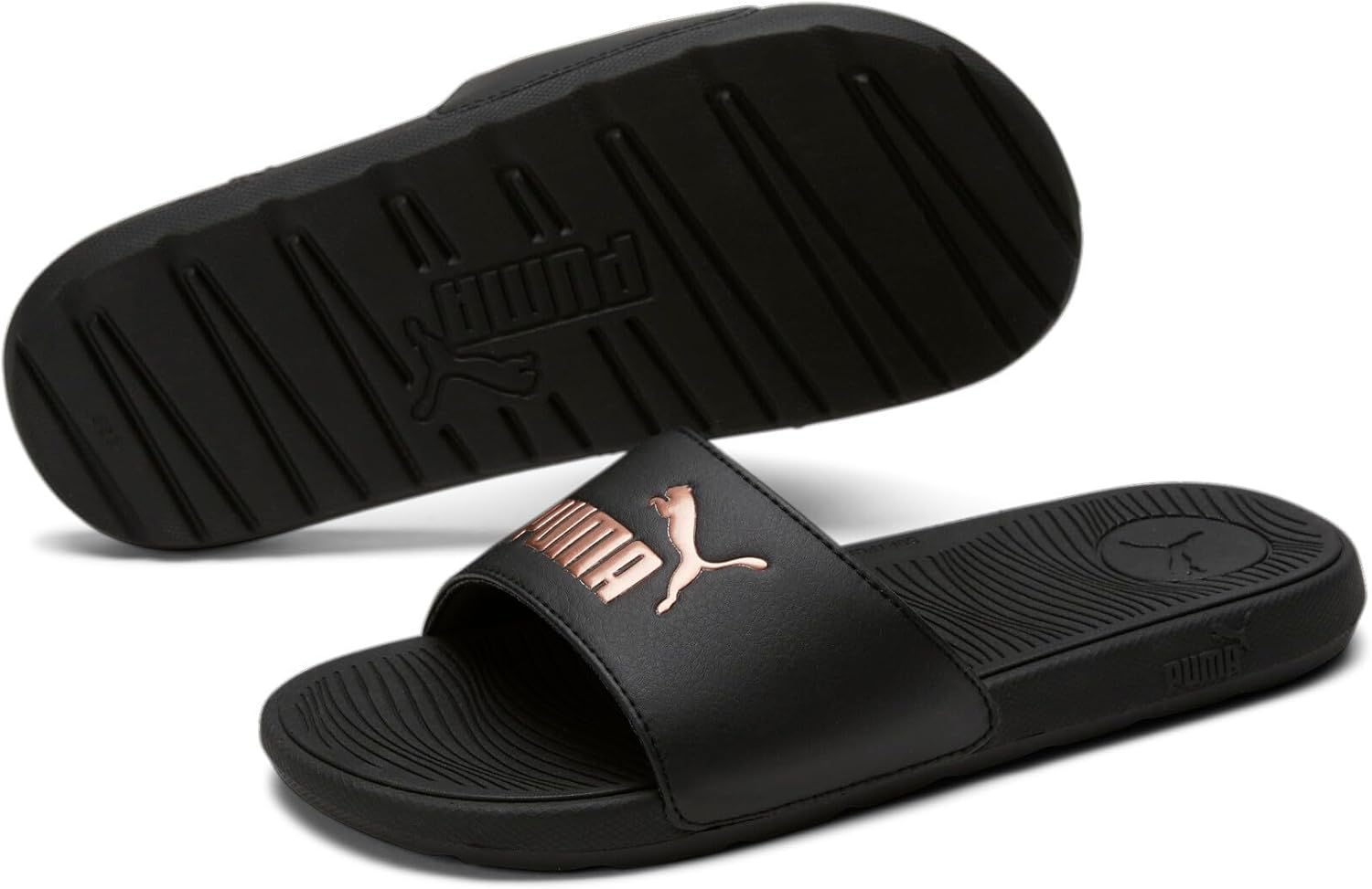 Thumbnail 3 de PUMA Herren Cool Cat Slide Sandal – Flache Synthetik-Badesandale mit offener Kappe