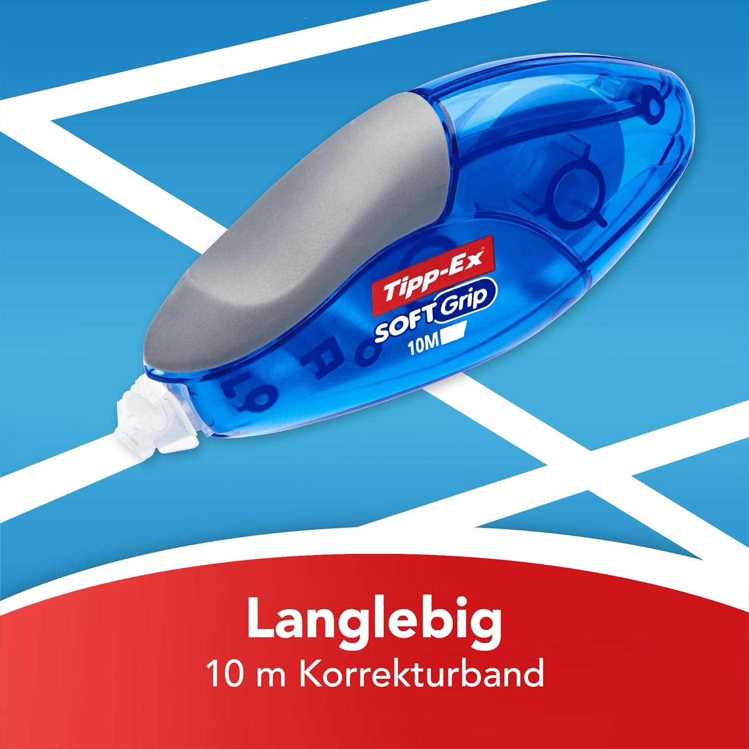 Thumbnail 2 de Tipp-Ex Soft Grip Rubans Correcteurs – 10 m x 4,2 mm, Boîte de 10 (BIC)