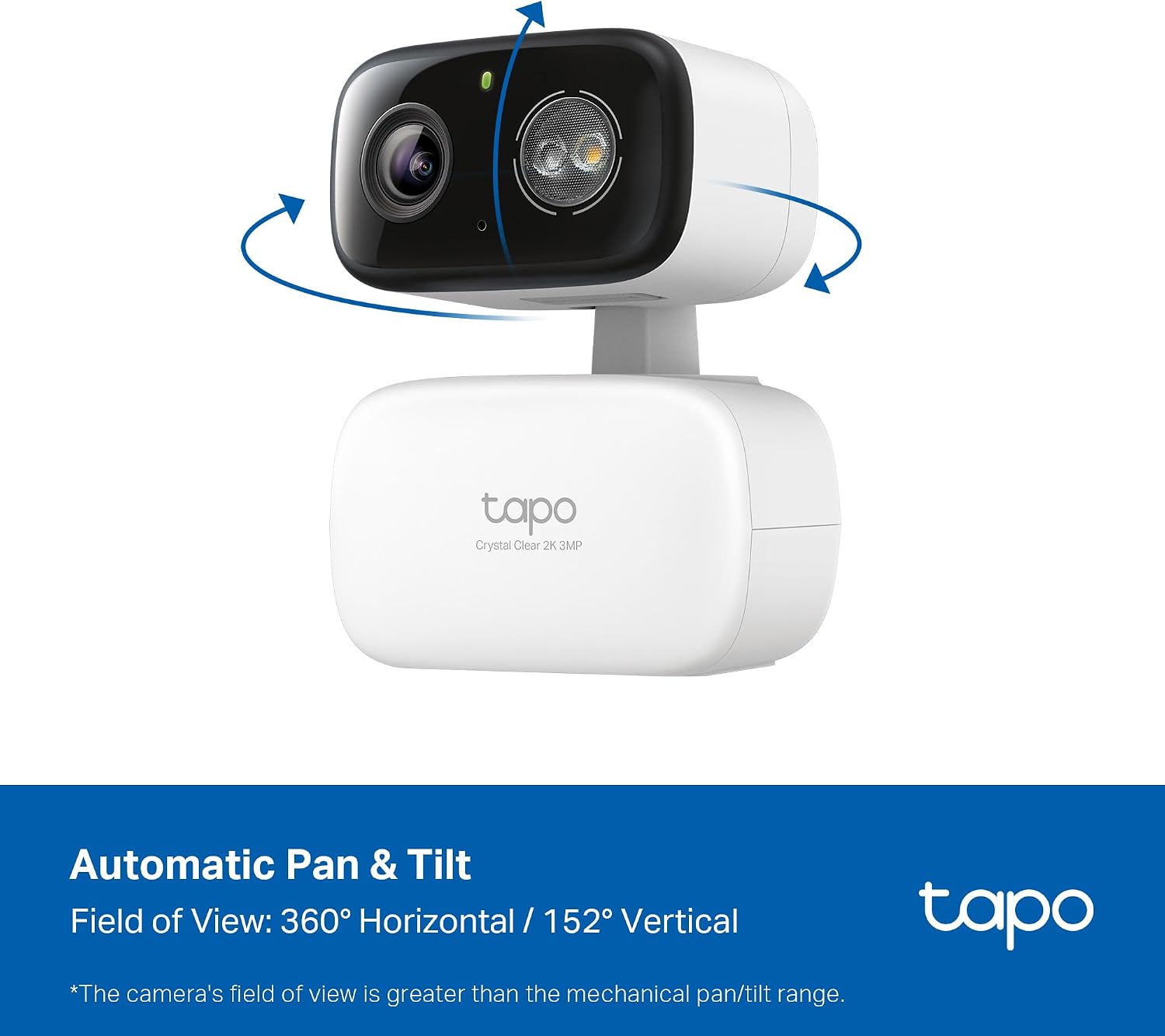 Thumbnail 2 de TP-Link Tapo C216 2K Pan/Tilt Indoor/Outdoor Security Camera (2-Pack)