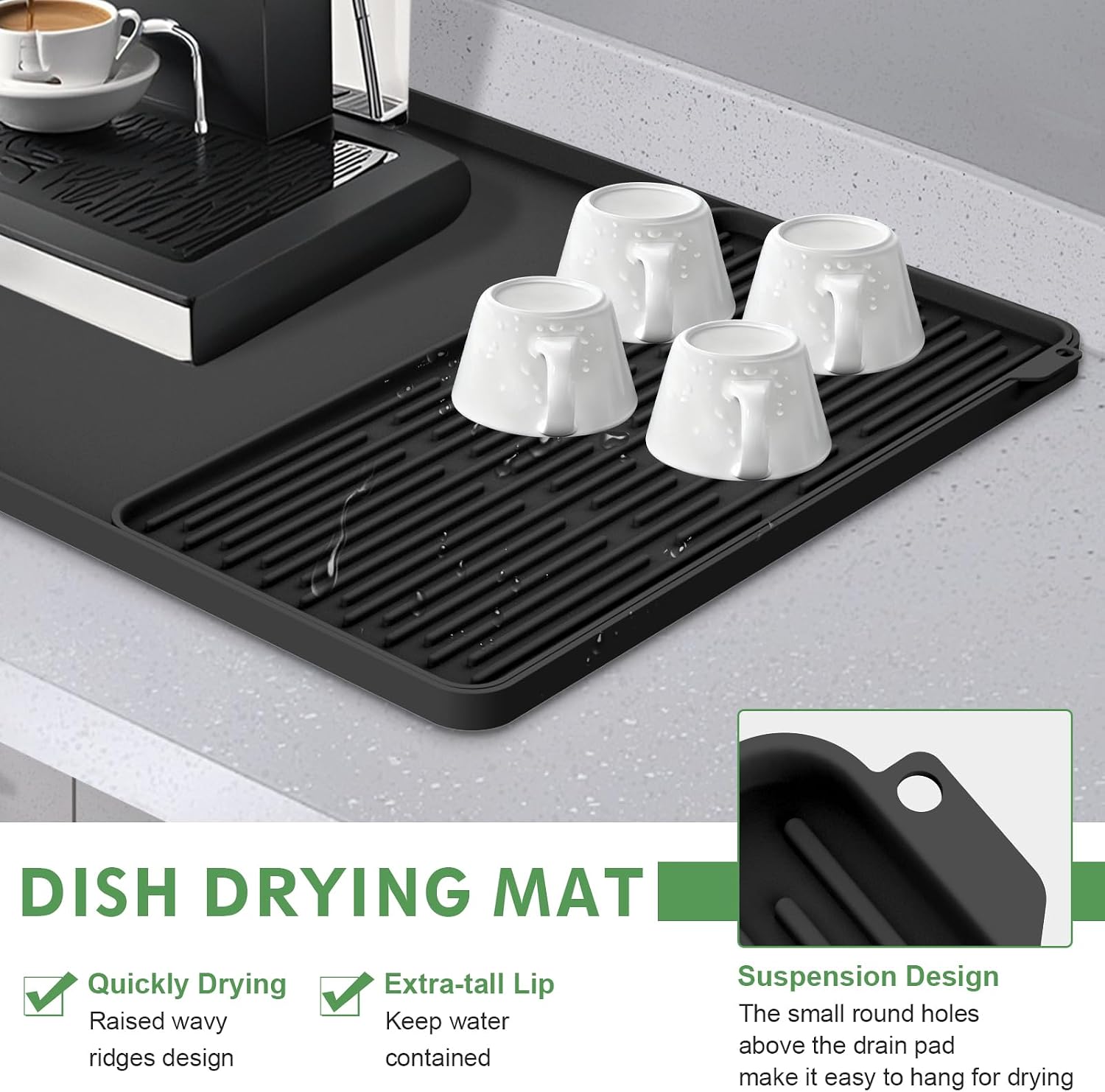 Thumbnail 2 de Silicone Coffee Mat 16" x 16