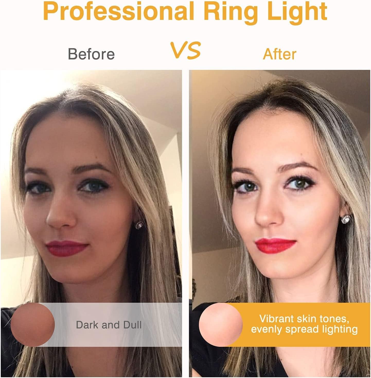 Thumbnail 1 de Kimwood Clip on Ring Light 60 LED