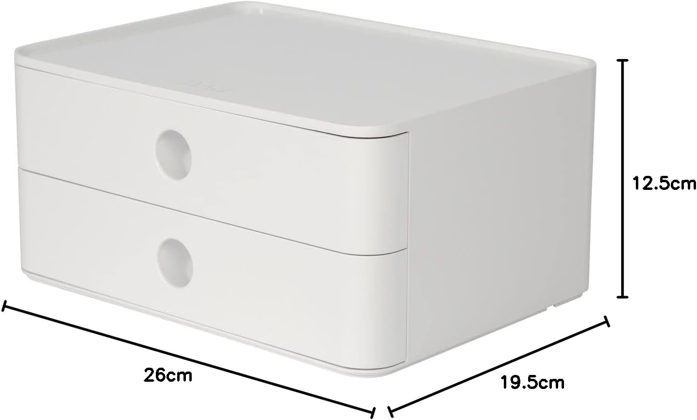 Thumbnail 2 de HAN 1120-12 SMART-BOX ALLISON: cassettiera impilabile con 2 cassetti in snow white