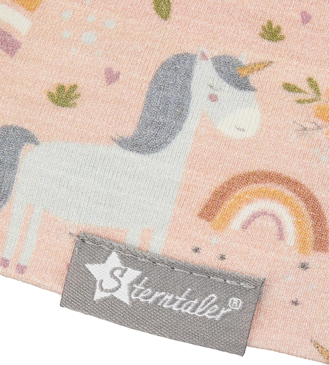 Thumbnail 4 de Sterntaler Bonnet Fille – Beanie imprimé licorne, jersey flammé et haut teneur en coton