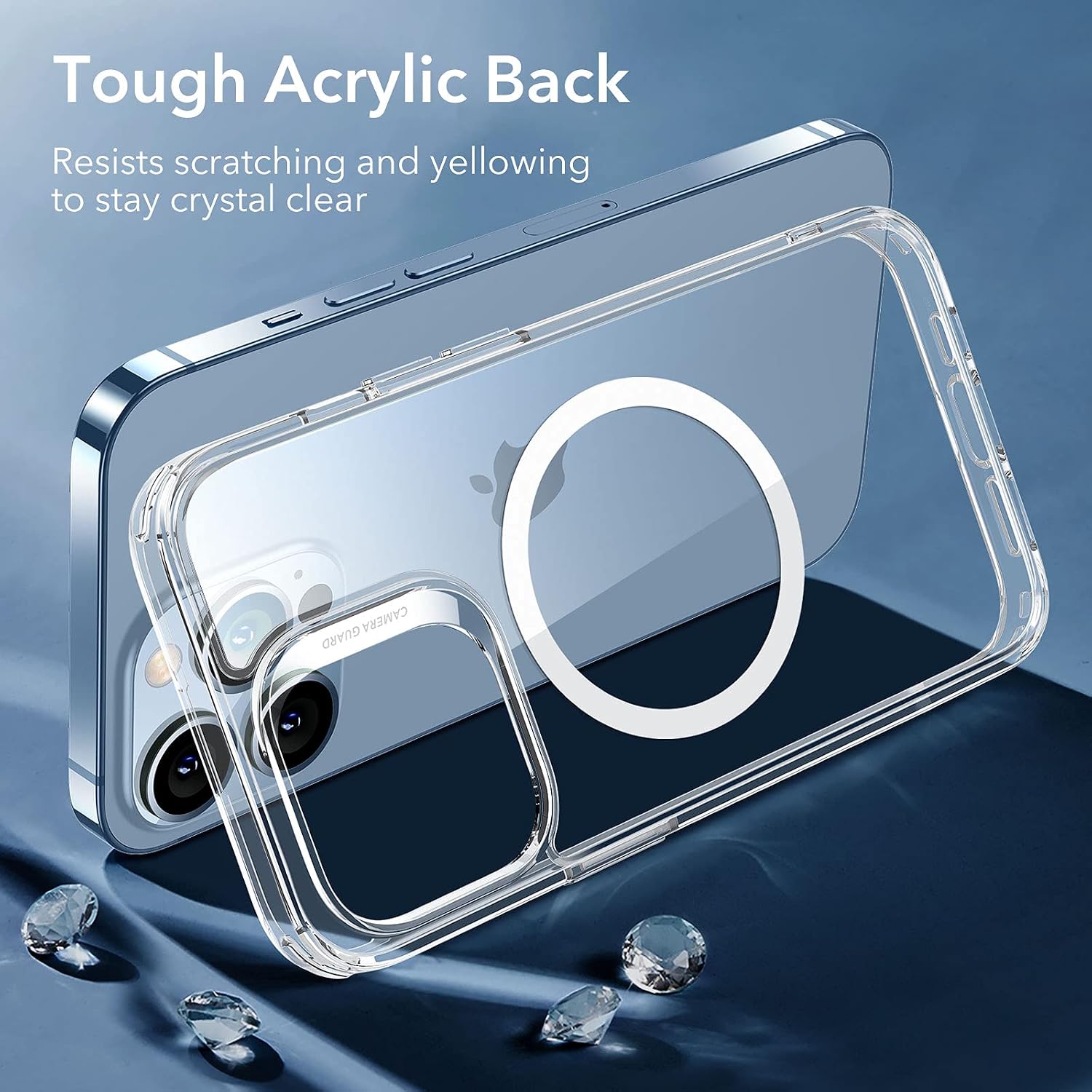 Thumbnail 5 de ESR iPhone 13 Pro Max Case — MagSafe HaloLock, Clear