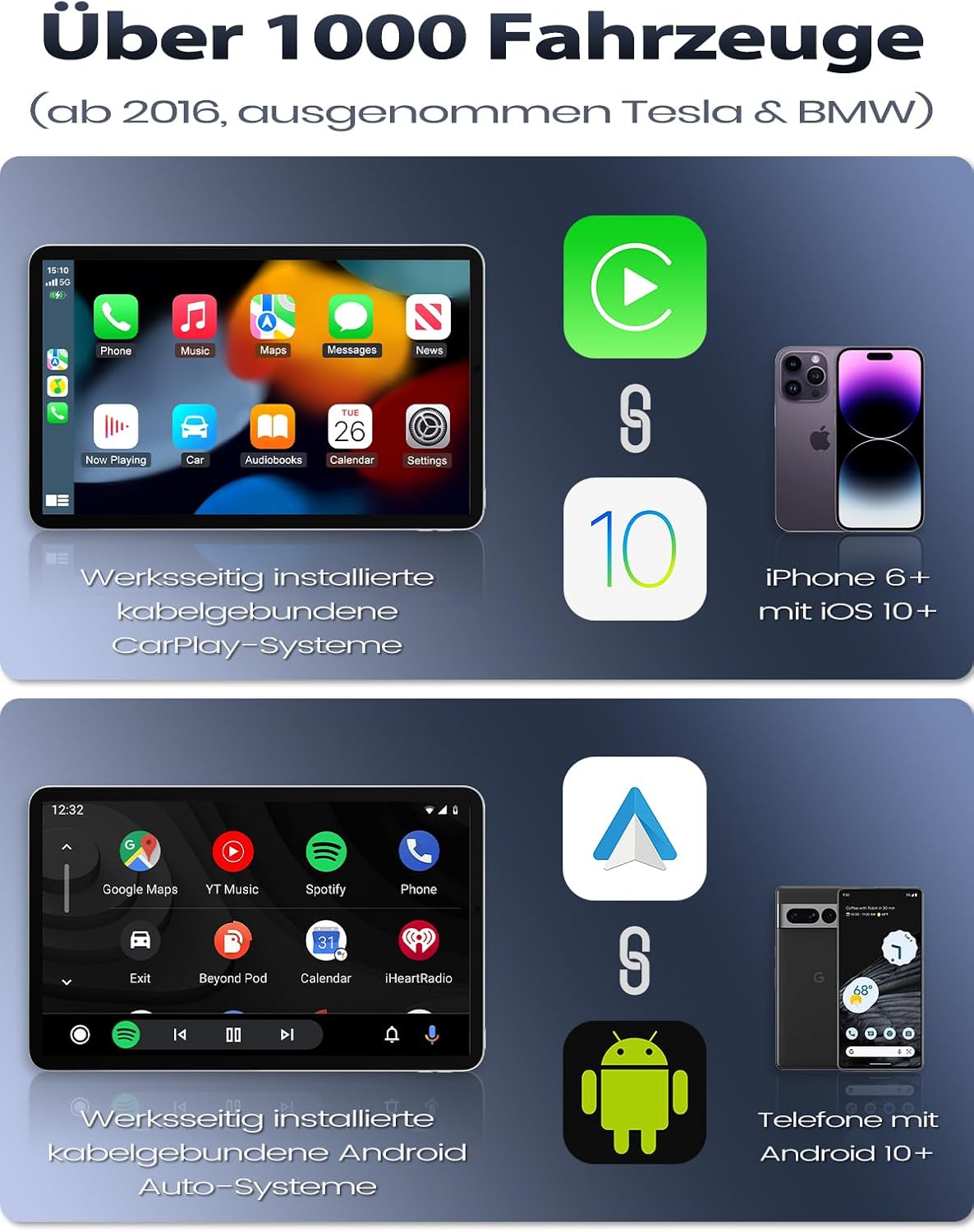 Thumbnail 6 de Mini CarPlay Wireless Adapter – Kabel los, CarPlay/Android Auto frei von Kabelsalat