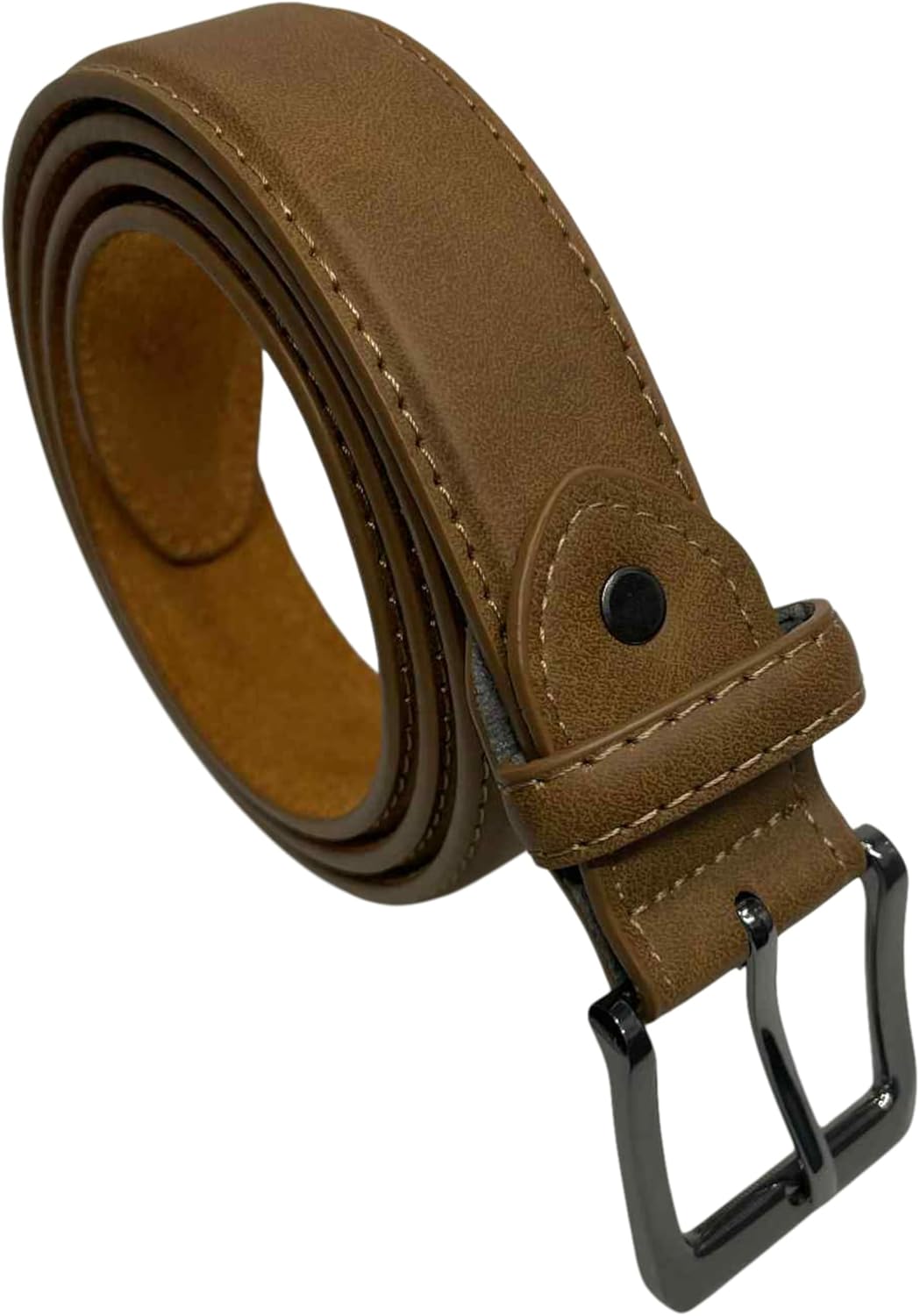 Detalle 2 de SoBo LEATHER Men’s Leather Belts – Classic 1.25" Dress Belt in Multiple Colours, Up to 60" Waist