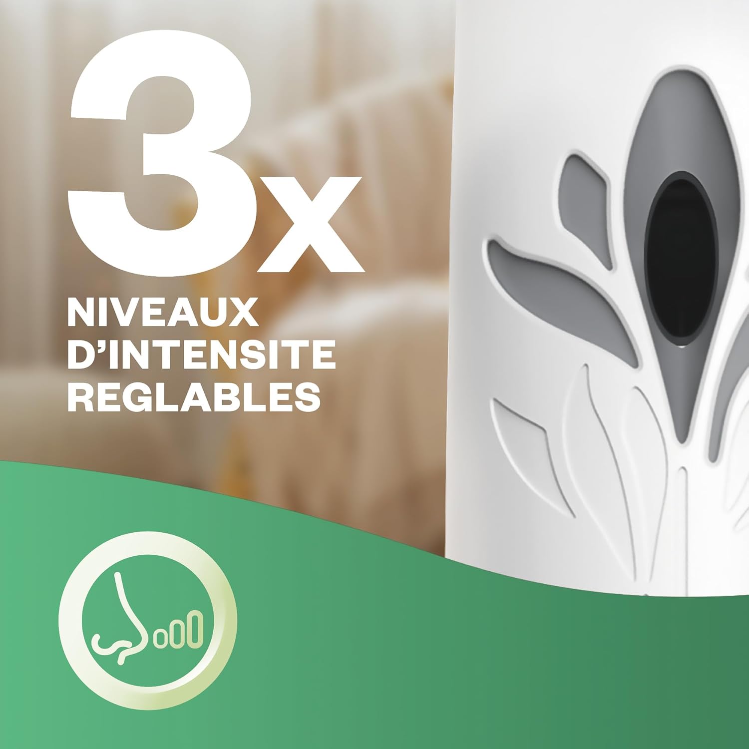 Detalle 2 de Air Wick Freshmatic Jasmin 6 recharges 🏠