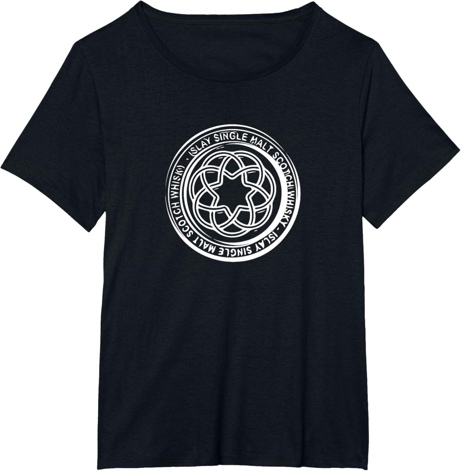 Detalle de Islay Scotch Whisky Single Malt „Whiskey Look“ T-Shirt für Genießer