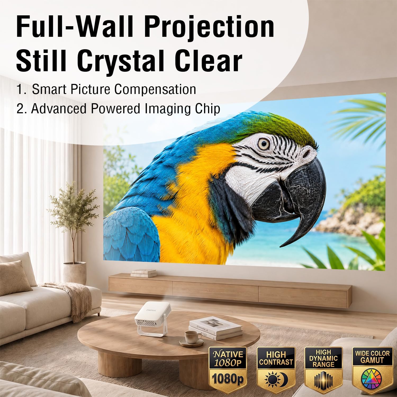 Detalle 2 de XuanPad Mini Projector, Native 1080p