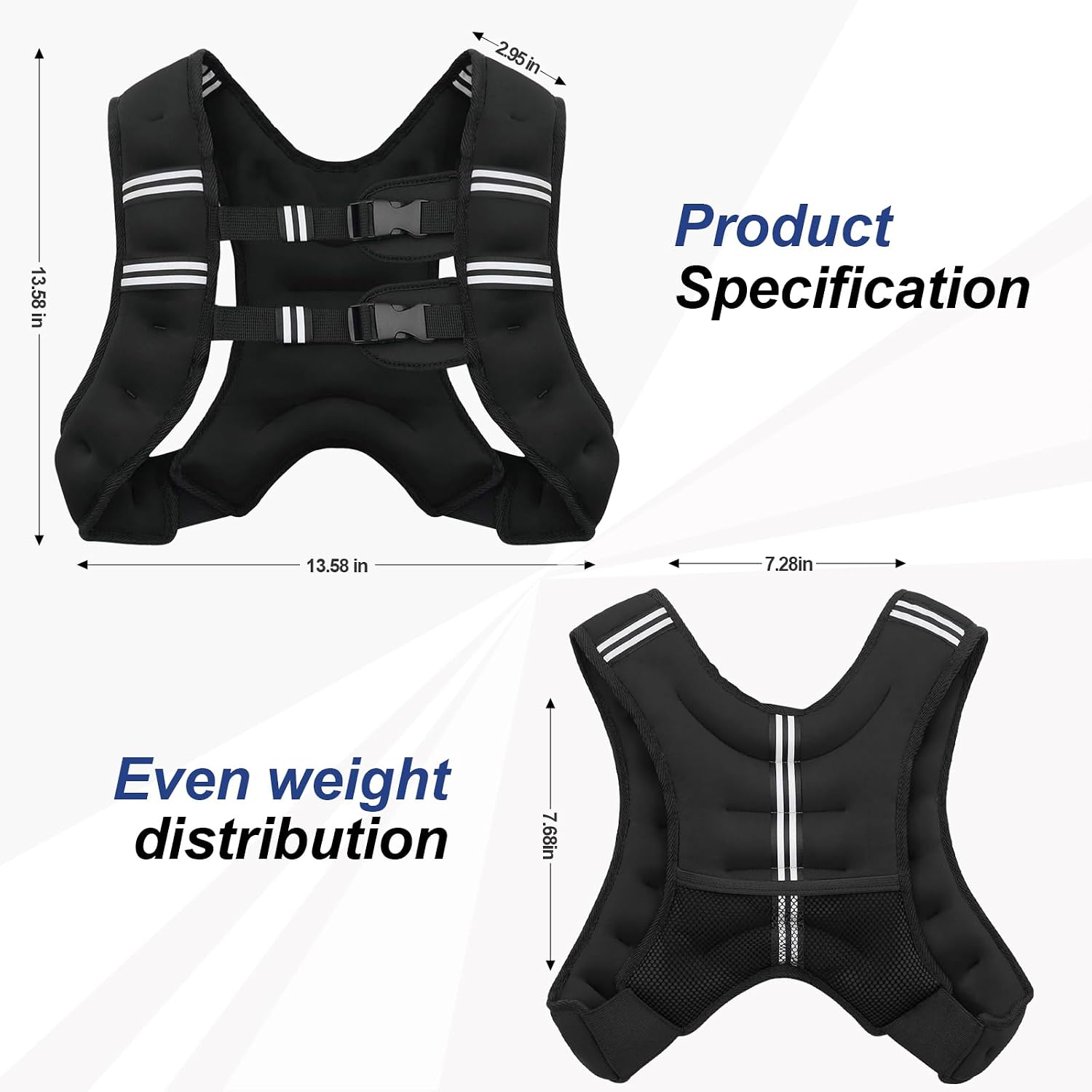 Thumbnail 6 de Zikopomi Weighted Vest 6 lb