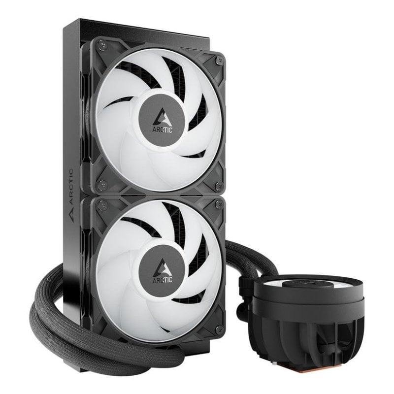 Detalle 2 de Arctic Liquid Freezer III Pro 240mm | Refrigeración líquida A‑RGB con dos ventiladores de 120 mm