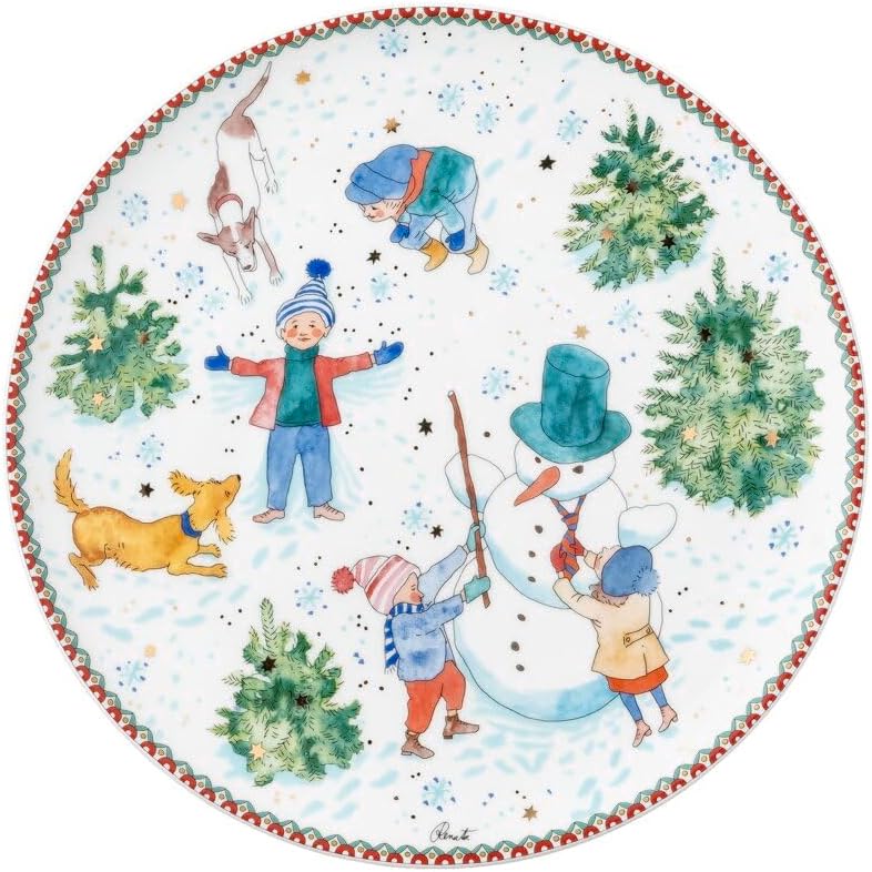 Detalle 2 de Hutschenreuther Assiette 22 cm Collection NoĂ«l đȘ