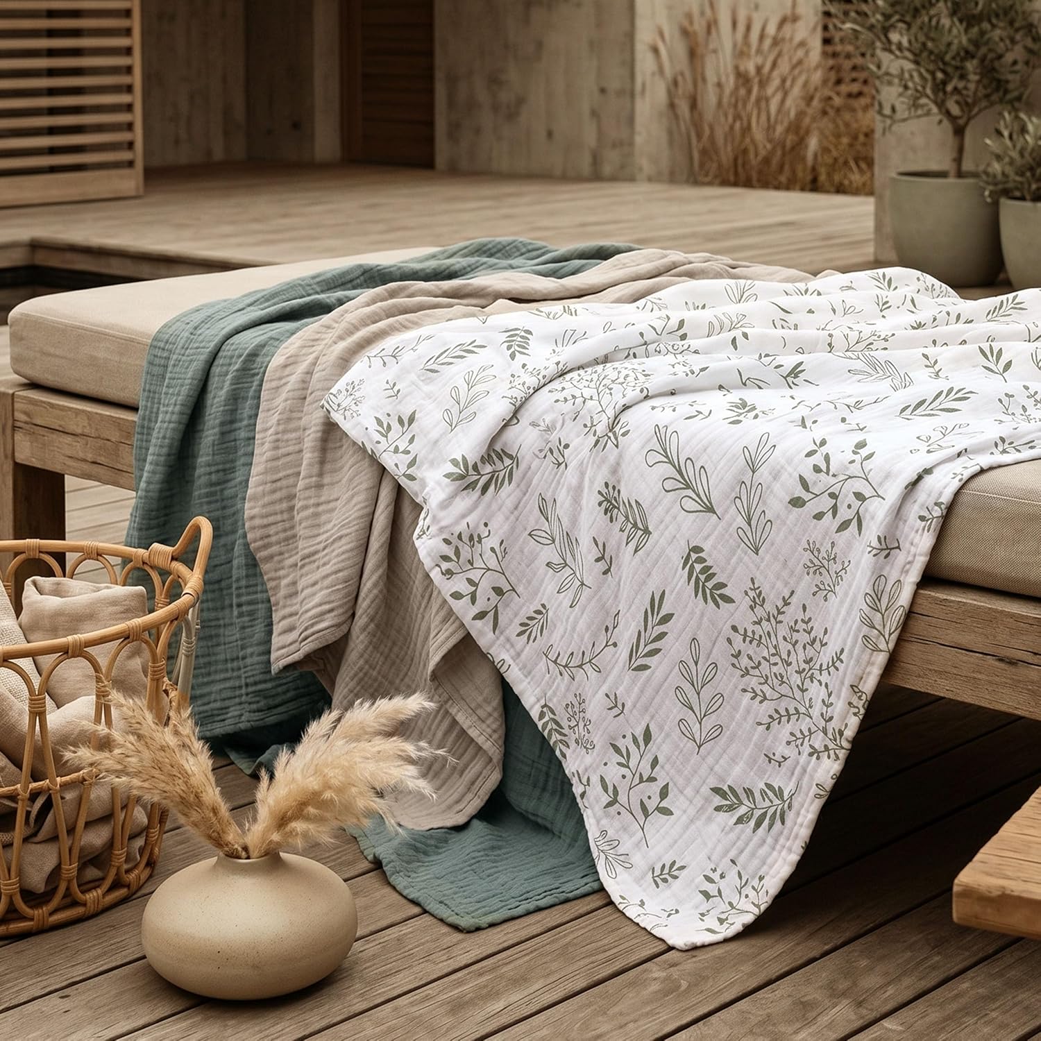 Thumbnail 5 de Muslin Swaddle Blankets 3-Pack ⚙