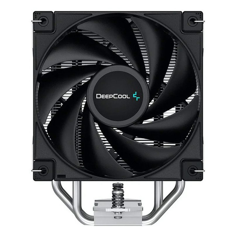Detalle 2 de DeepCool AK400 Zero Dark: disipador CPU 120 mm, negro total y experiencia silenciosa