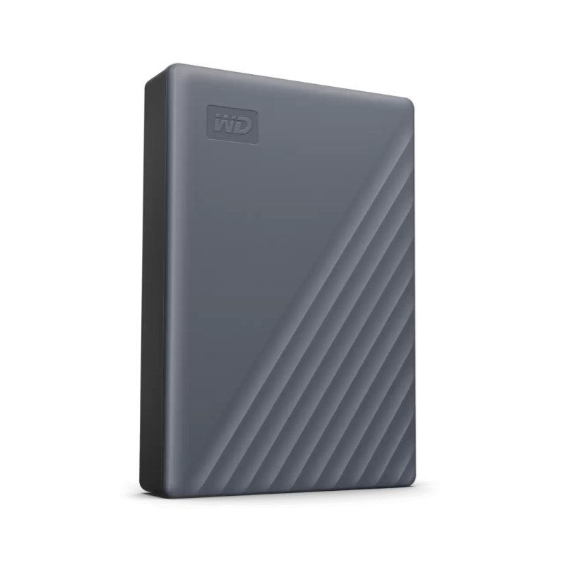 Detalle de Western Digital My Passport 6TB USB 3.2 Gen 1 Type-C Gris — HDD portátil 2,5