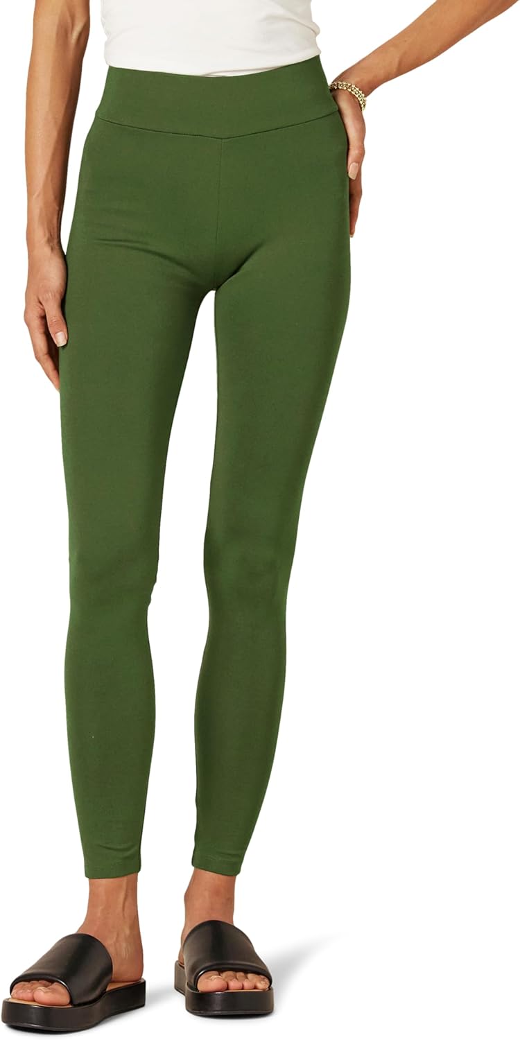 Thumbnail 6 de Amazon Essentials Damen Ponte-Leggings (Übergrößen erhältlich) – Skinny Fit mit breitem Pull-on-Bund