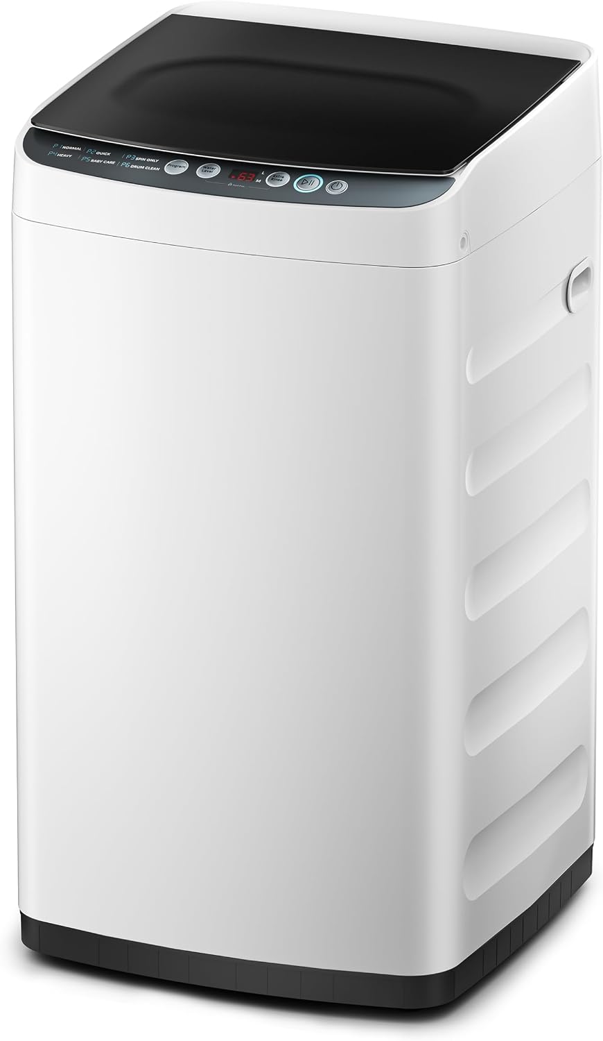 Detalle de Midea MLTW09M1BWW Portable Washing Machine, 0.9 cu. ft., Stainless Steel Tub