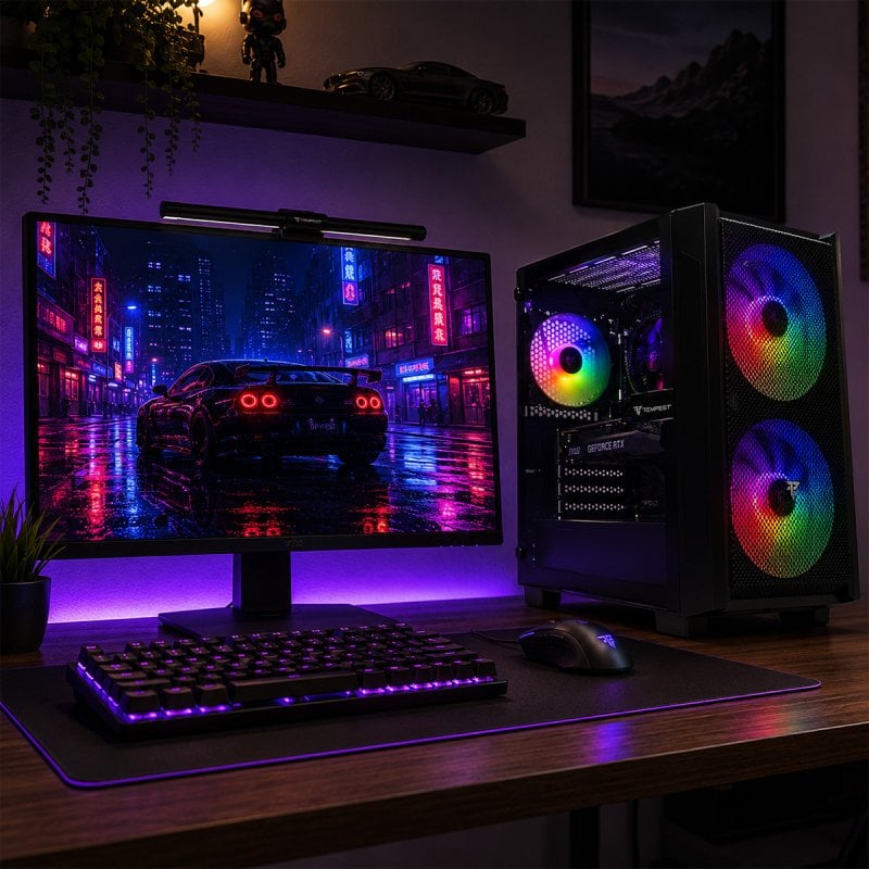 Thumbnail 1 de PcCom Lite: Ryzen 5 5500, 16 GB RAM, 500 GB SSD y RTX 3050 — gaming y productividad a buen precio