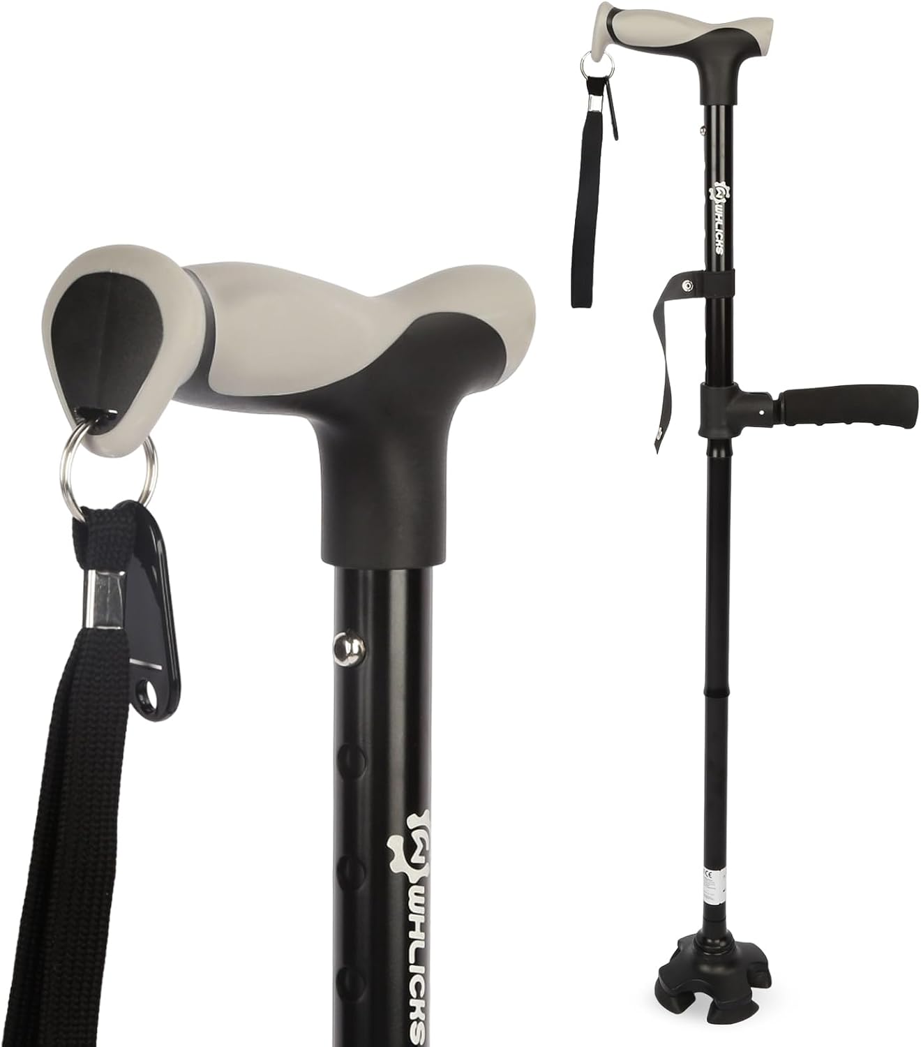 Detalle de WHLICKS Walking Cane, Aluminum