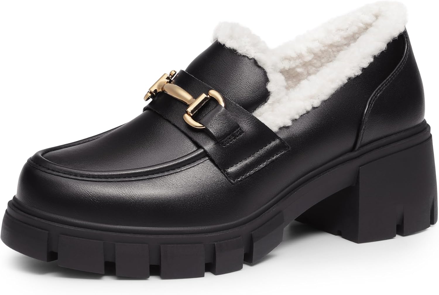 Detalle 2 de DREAM PAIRS Platform Chunky Loafers — Slip-On Shoes