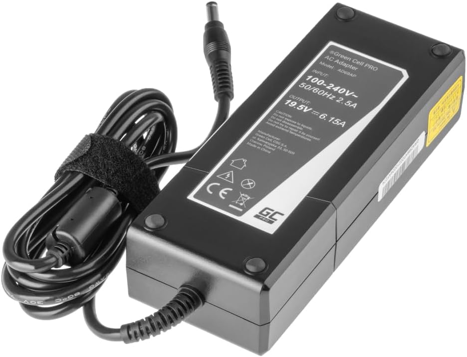 Detalle 2 de GC PRO Caricabatterie per Lenovo IdeaPad e MSI GE: alimentatore affidabile da 120W