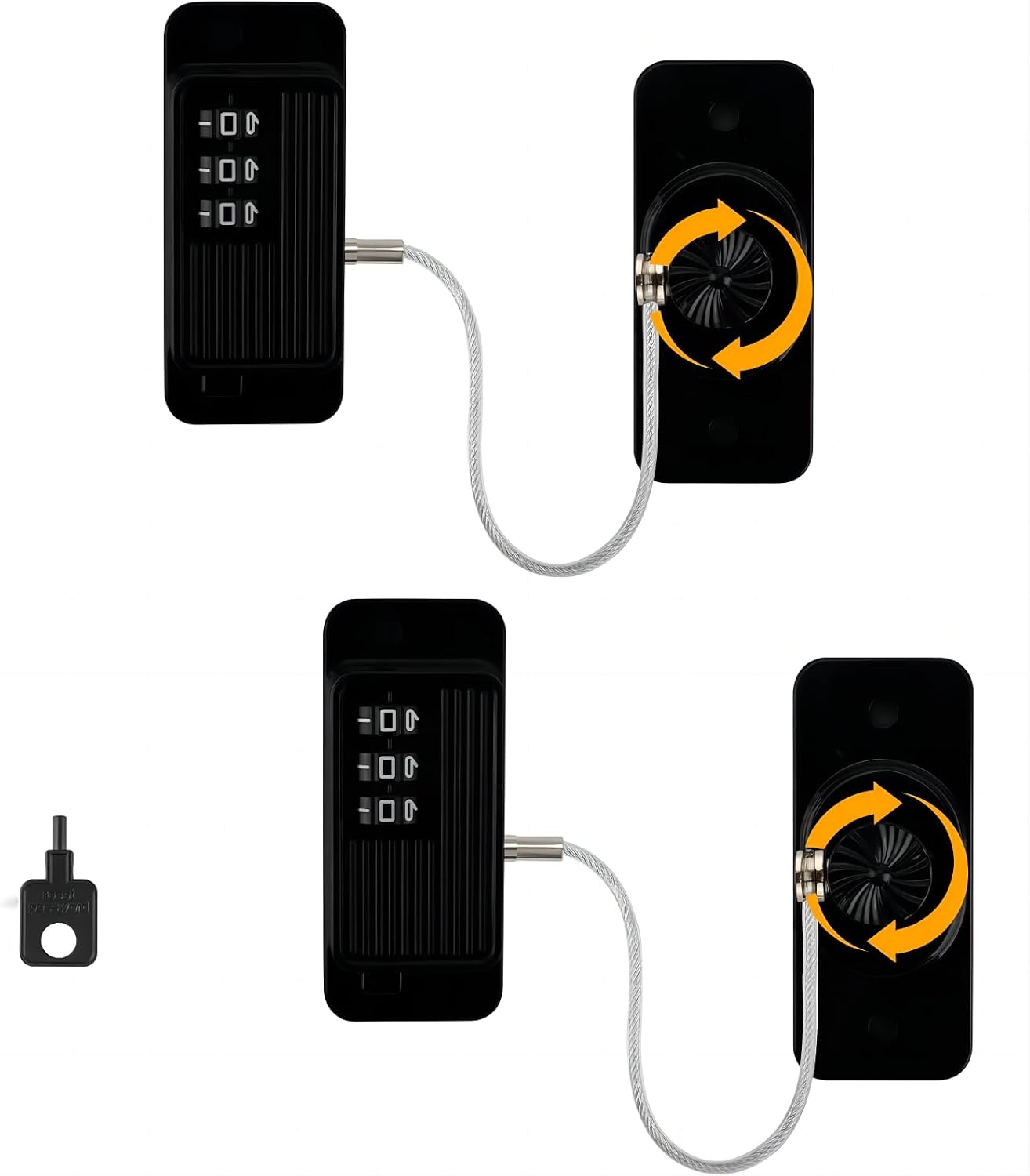 Detalle de NewBinn Fridge Lock Combination 2-pack 🔒