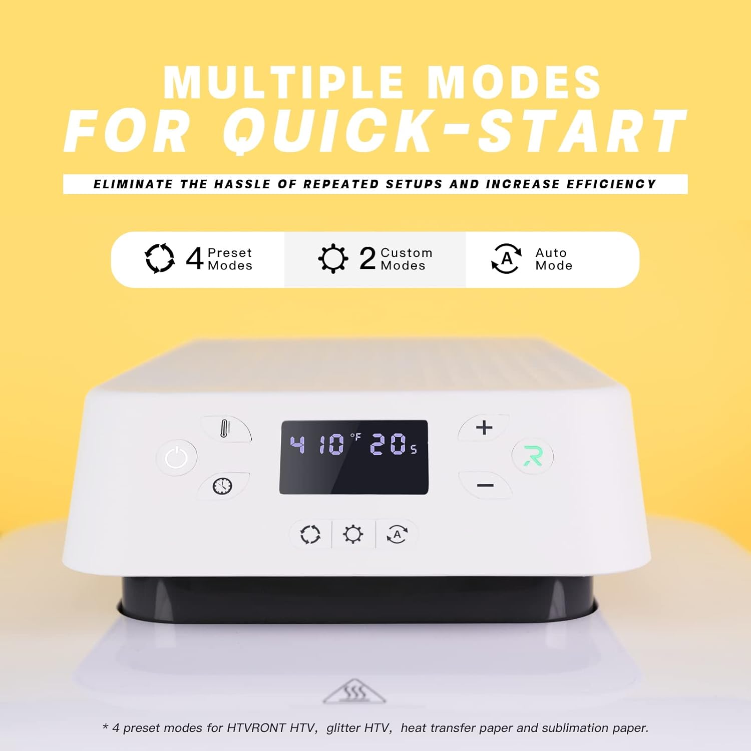 Thumbnail 2 de HTVRONT Auto Heat Press 15x15 👕