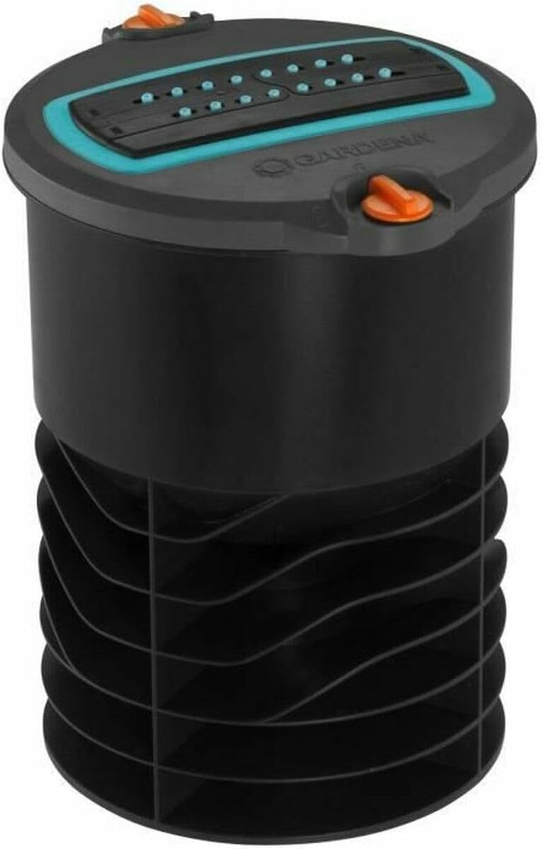 Detalle de Kit d’arrosage OS 140 escamotable de Gardena — solution fiable pour surfaces jusqu’à 140 m²