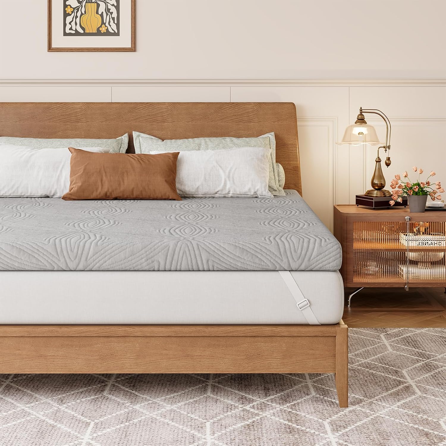 Detalle de Vesgantti Mattress Topper 120x190x7.5cm