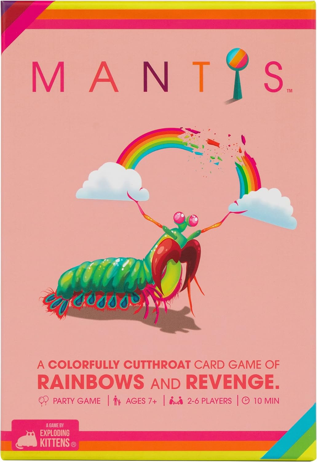 Detalle de Exploding Kittens: Mantis – A fast, cheeky matching card game for 2–6 players