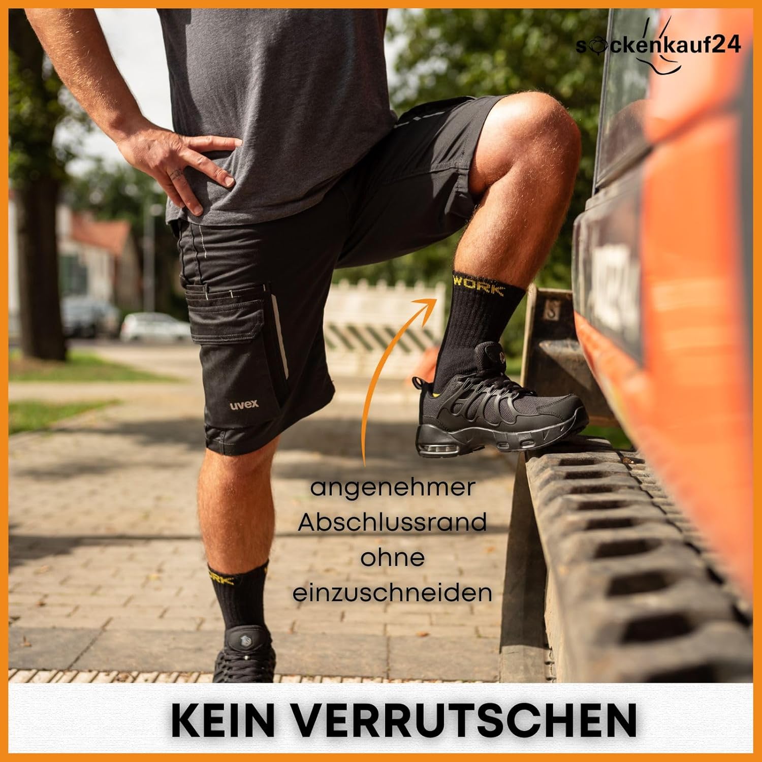 Thumbnail 6 de Herren Arbeitssocken WORK 10 oder 20 Paar
