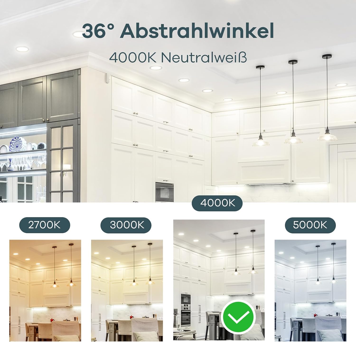 Detalle de Linkind 12V LED Spot GU5.3 MR16 3,4W 360lm