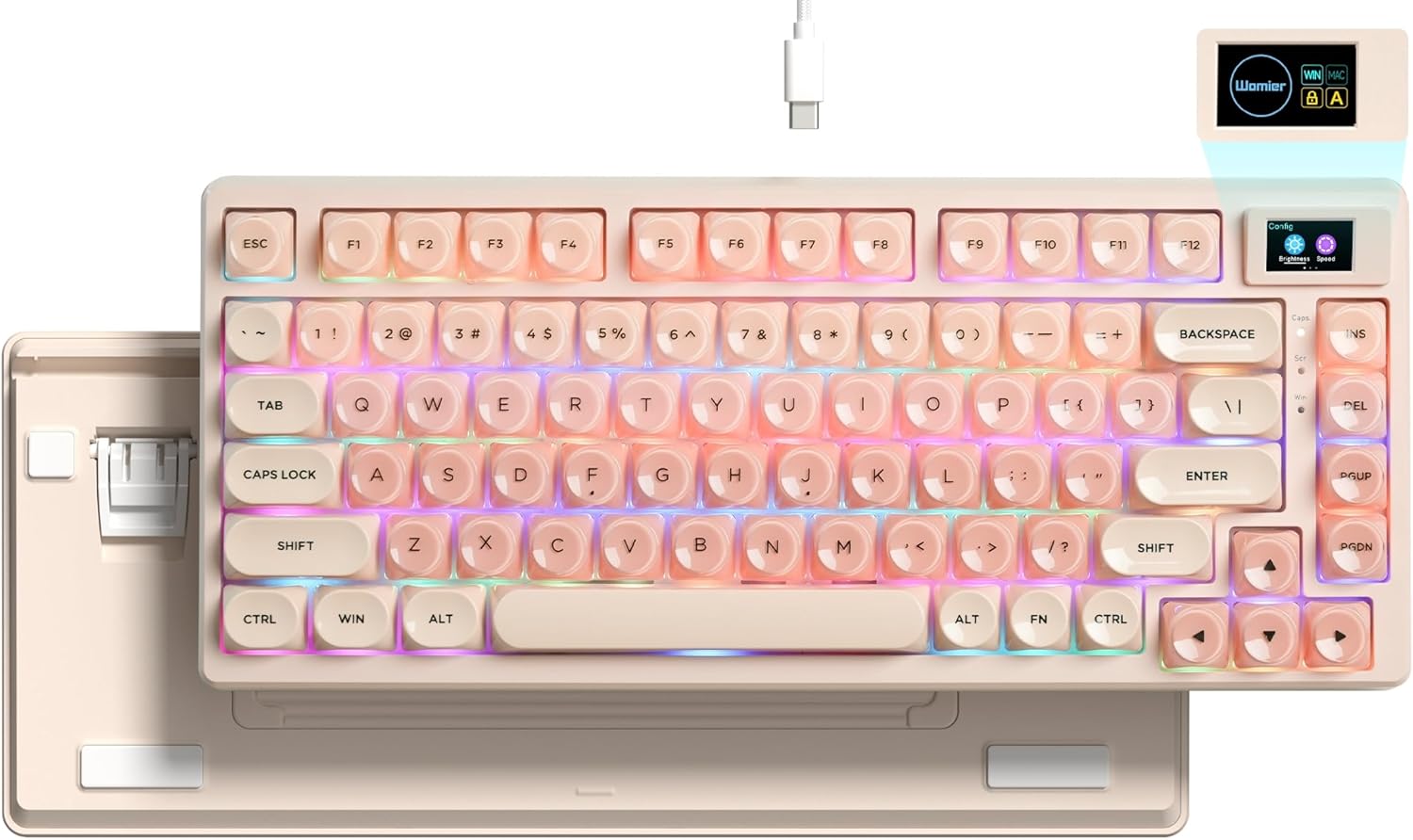 Thumbnail 6 de Womier SK80 75% mechanical keyboard
