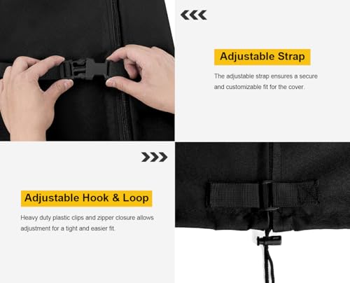 Thumbnail 5 de Dokon funda para sombrilla excentrica impermeable Oxford 420D (3 a 4 m), anti viento y anti UV