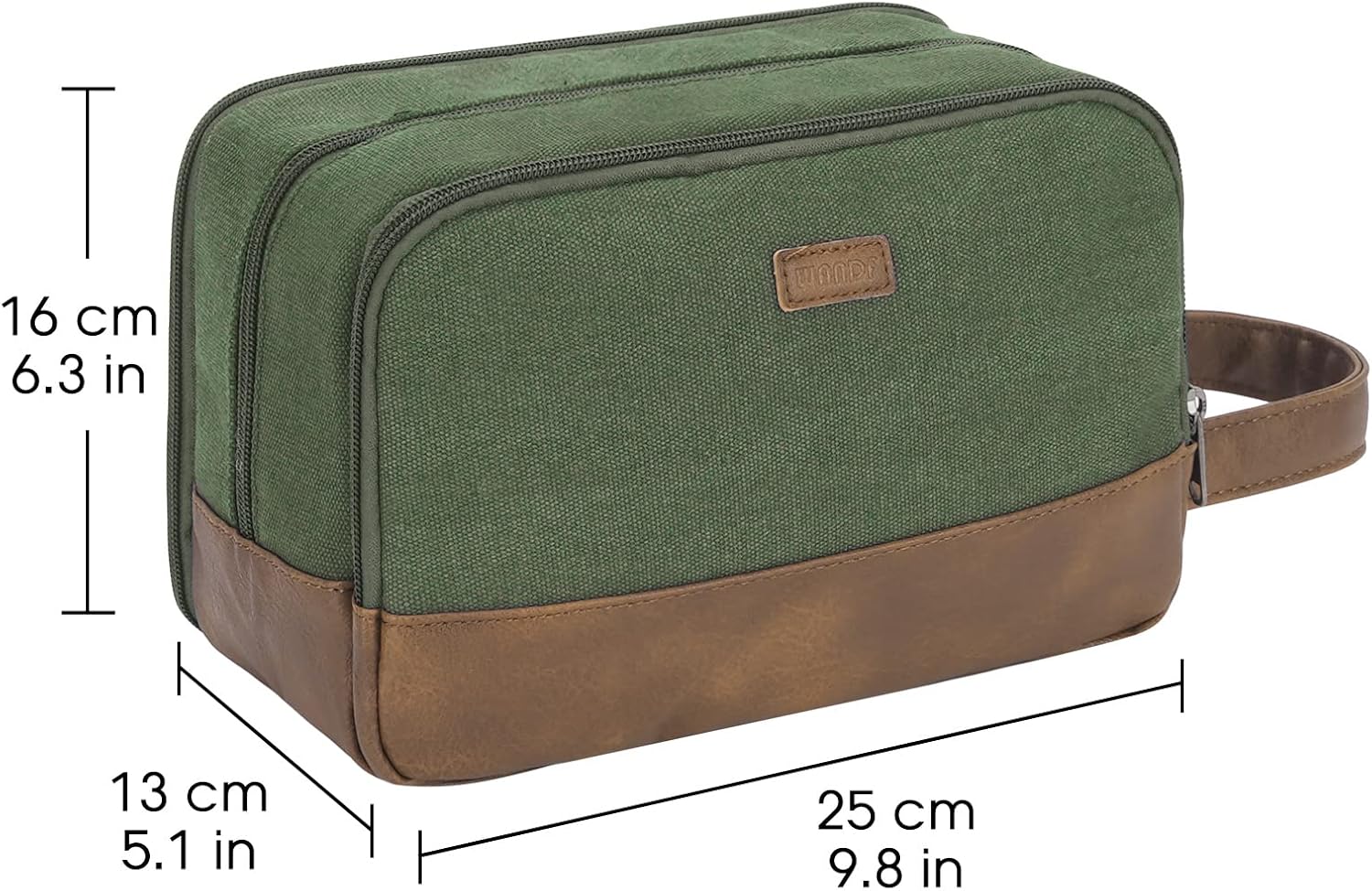 Thumbnail 6 de WANDF Kulturtasche Herren Reise 25×13×16 cm