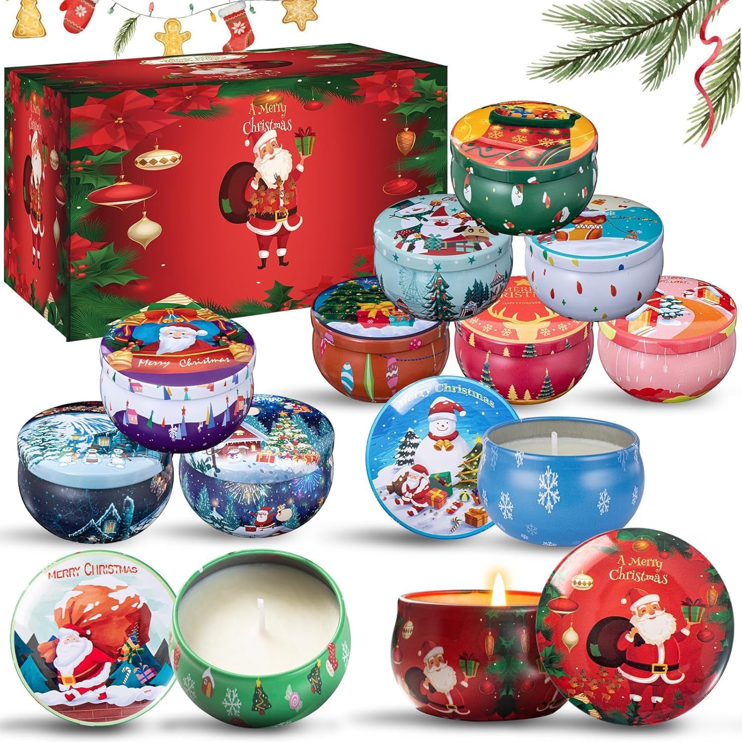 Dsclavacy Scented Candles 12 pack, 2.5 oz 🕯